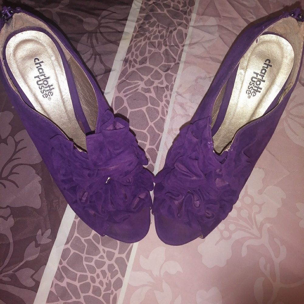 Open toe Heels - Picture 2 of 3